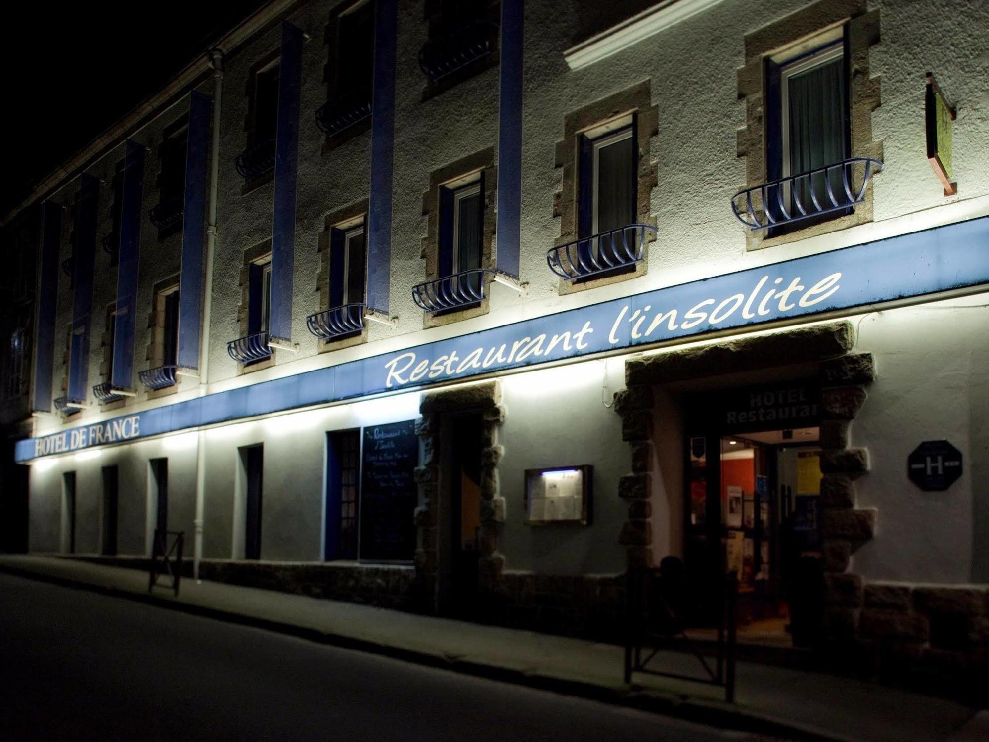 Hotel De France - Restaurant L'Insolite Дуарнене Екстер'єр фото